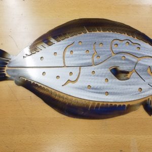 Sea Trout metal wall art plasma cut decor weakfish speckled spotted 