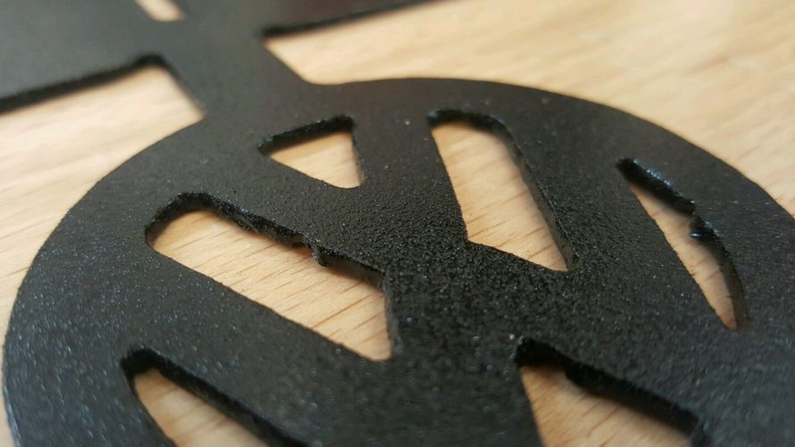 VW Bus metal wall art plasma cut decor volkswagen emblem logo gift item type 2 Gas Pro Shop