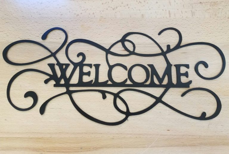 Sign metal wall art plasma cut decor gift idea home Gas Pro